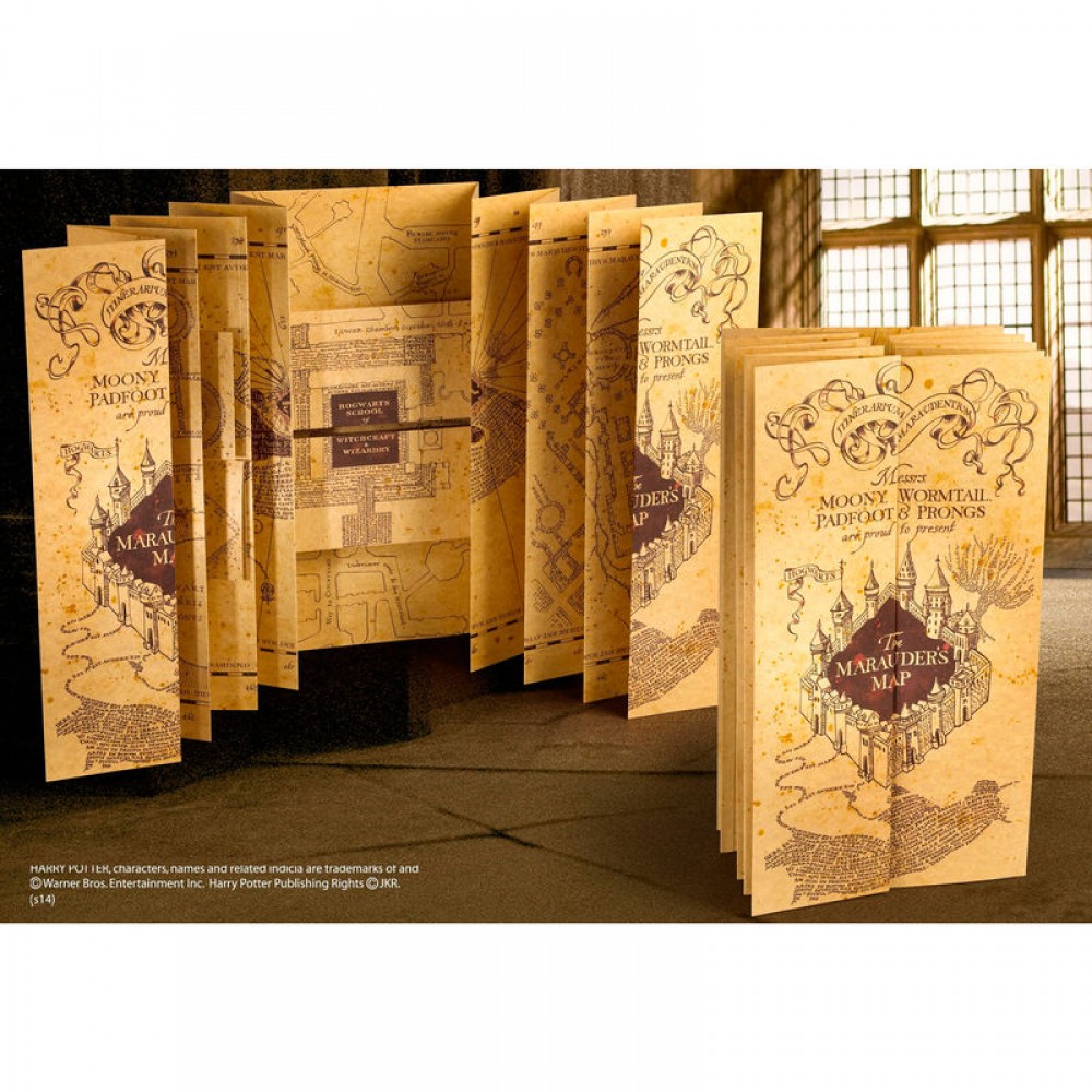 Harry Potter Marauder's Map Πραγματική Replica