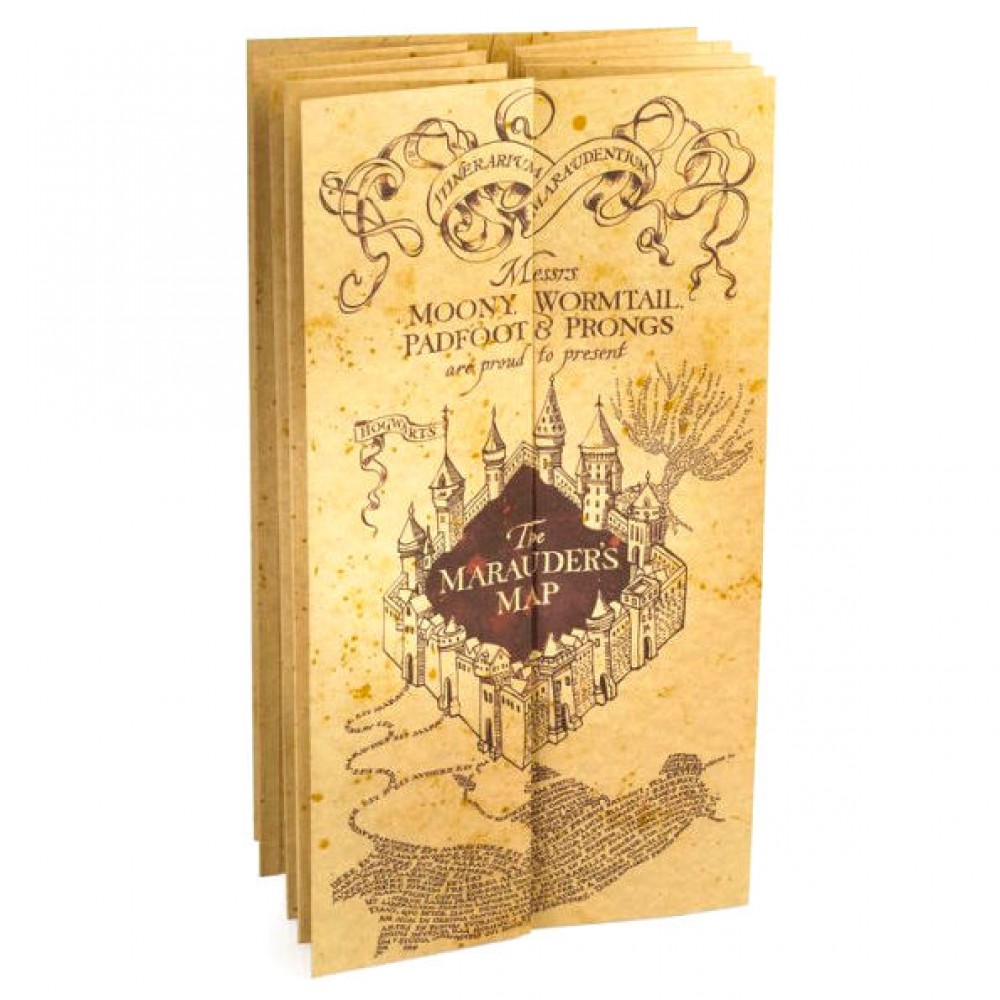 Harry Potter Marauder's Map Πραγματική Replica