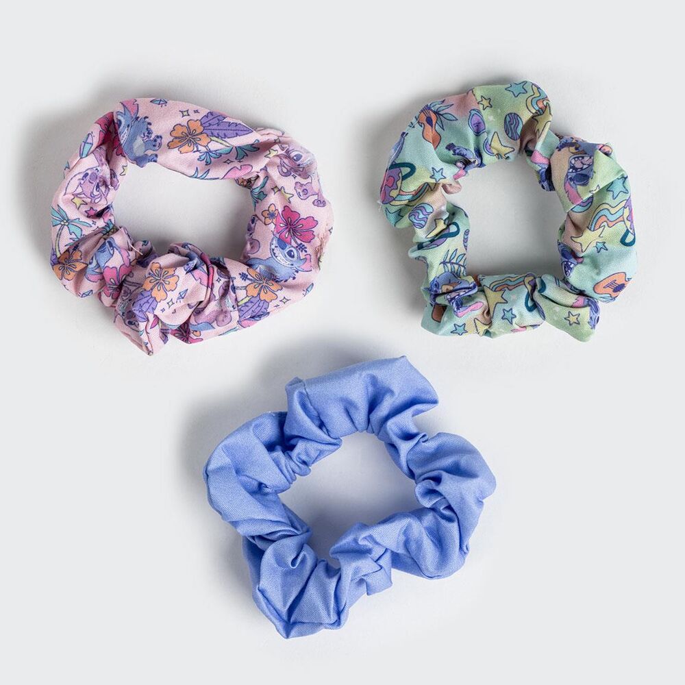  Disney Stitch set 3 scrunchies