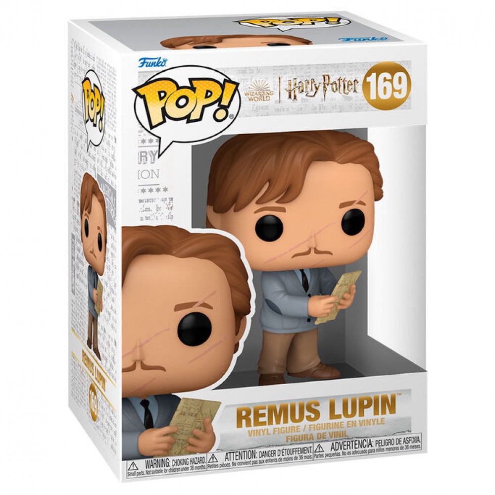 Funko POP! figure Harry Potter and the Prisoner of Azkaban - Remus Lupin with Map