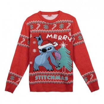 Disney Stitch Παιδικό Christmas Φούτερ
