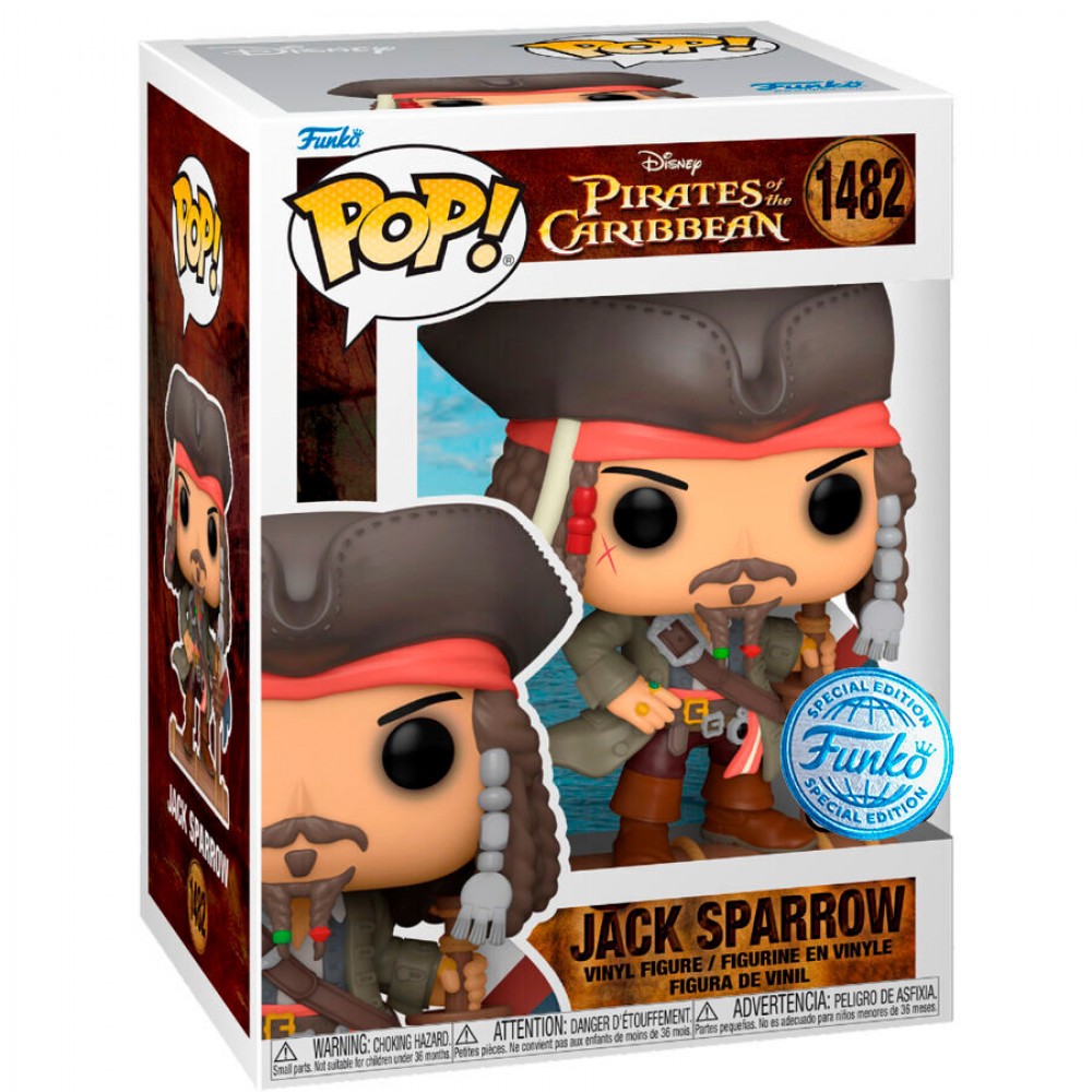 Funko POP! Pirates of the Caribbean Jack Sparrow Exclusive