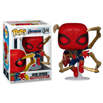 Funko Pop Marvel Avengers Endgame Iron Spider with Nano Gaun