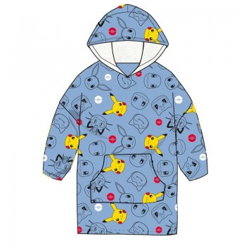 Poncho oversize Pokemon Pikachu