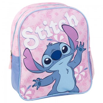 Disney Stitch Ροζ backpack 29cm