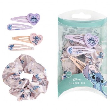 Disney Stitch hair accessories set