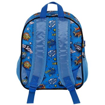 Sonic The Hedgehog Lets Roll 3D backpack 31cm