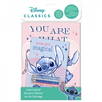 Disney Stitch coloring set