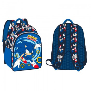 Sonic the Hedgehog backpack 42cm 42x32cm.