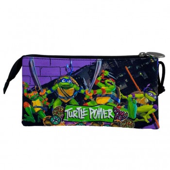 Ninja Turtles Mutant Mayhem τριπλή Κασετίνα