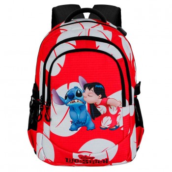 Disney Stitch Kiss adaptable backpack 44cm