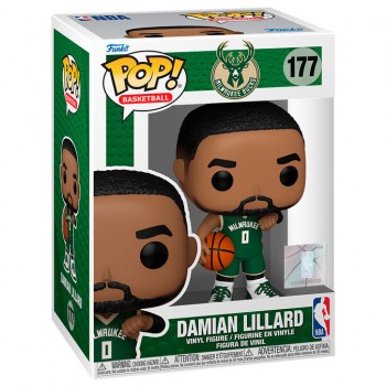 FUNKO POP figure NBA Milwukee Buck Damian Lillard