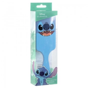 Disney Stitch Face Blue Βούρτσα Μαλλιών