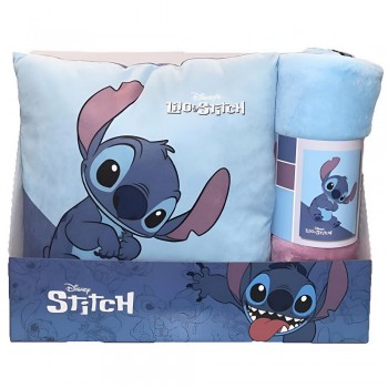 Disney Stitch Σετ Κουβέρτα + Μαξιλάρι