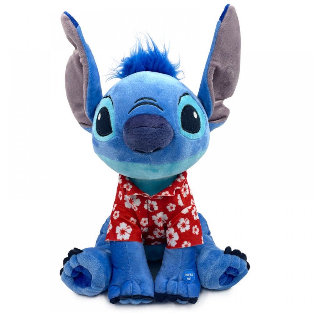 Disney Hawaii Stitch Stitch Plush Figure Λούτρινο Με 'Ηχο Stitch 30CM