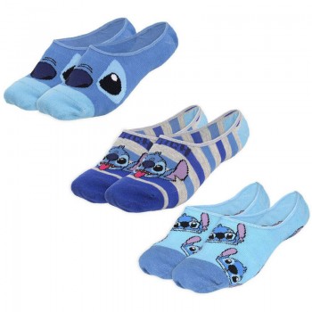 Disney Stitch pack 3 adult socks