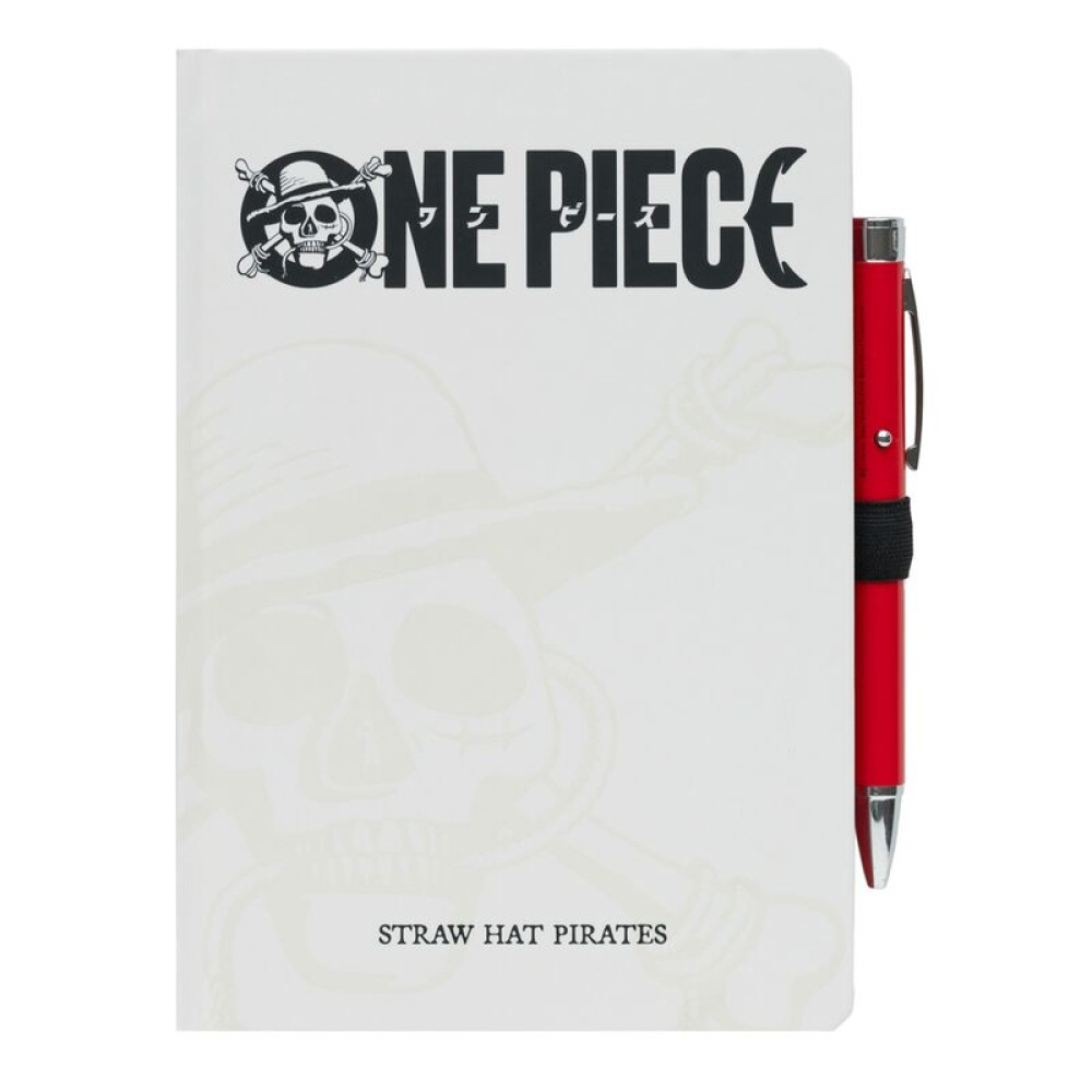 One Piece A5 Premium Notebook + Projector Στυλό