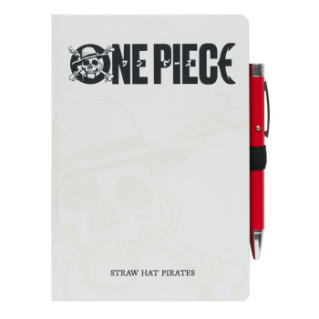 One Piece A5 Premium Notebook + Projector Στυλό
