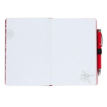 One Piece A5 Premium Notebook + Projector Στυλό