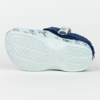 Disney Stitch Slippers Παντόφλες Παιδικά με Εσωτερικό Γουνάκι