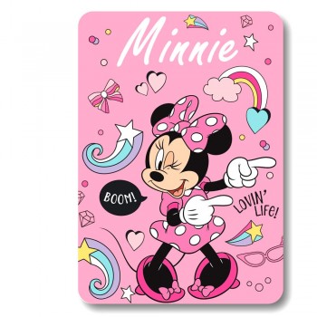 Κουβέρτα Disney Minnie 100cm x 140cm