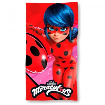 Πετσέτα Θαλάσσης Miraculous Ladybug 70x140cm