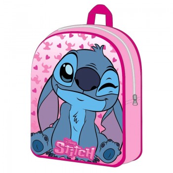 Disney Stitch backpack 40cm ροζ