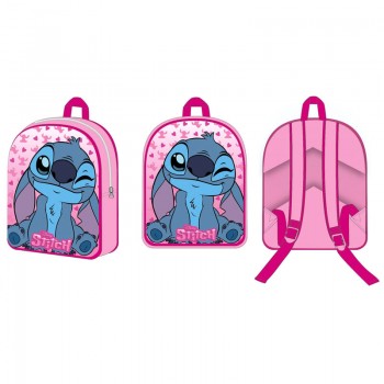 Disney Stitch backpack 40cm ροζ