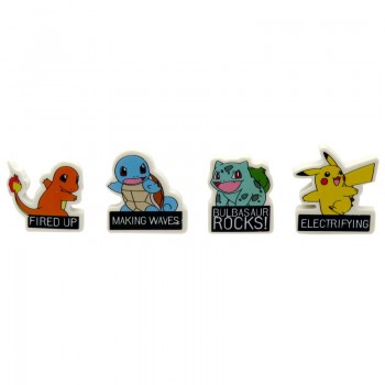 Pokemon set 4 Γόμες