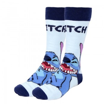Disney Stitch Κάλτσες Ενηλίκων Σετ 3 τμχ One Size 36-43