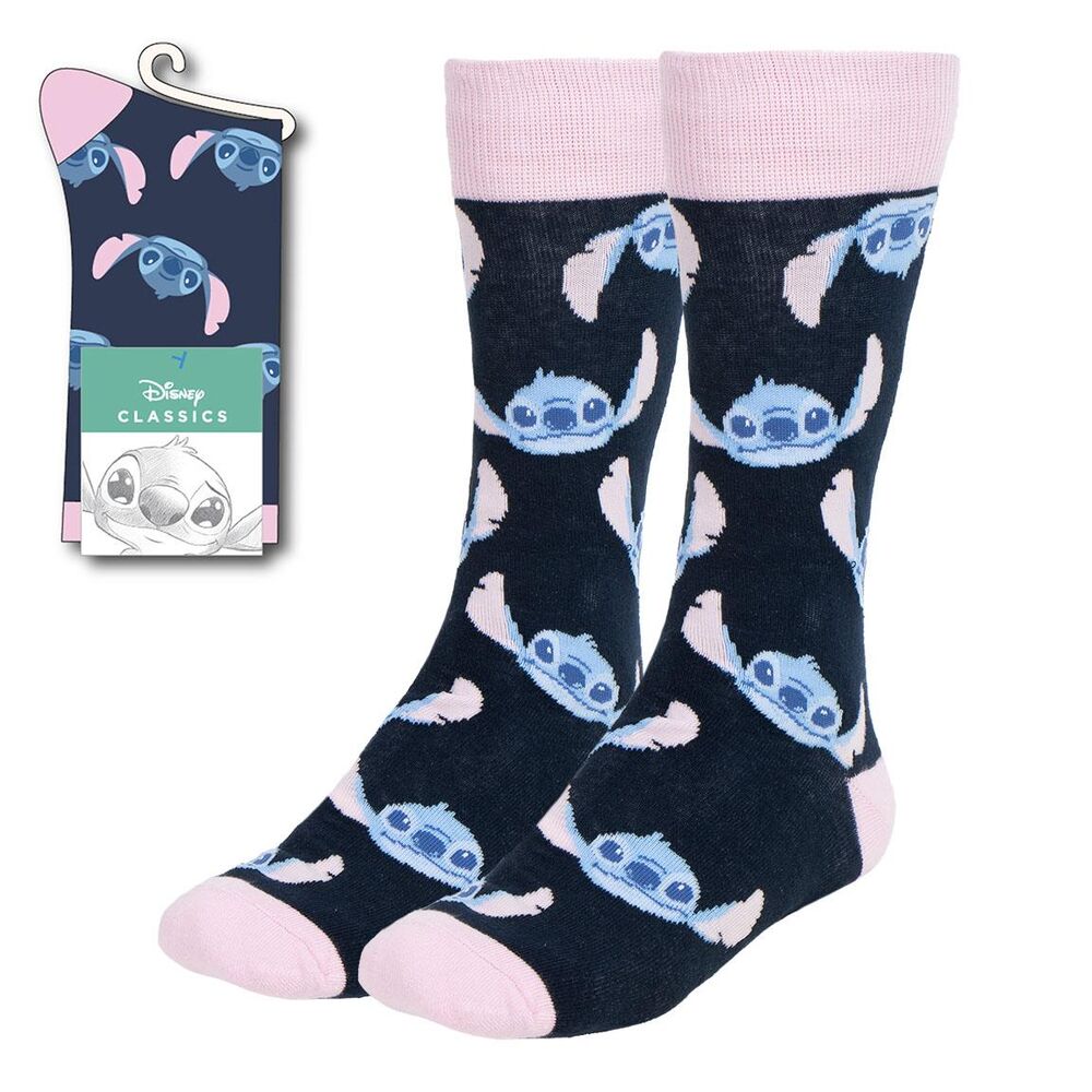 Disney Stitch Κάλτσες Ενηλίκων One Size 36-43