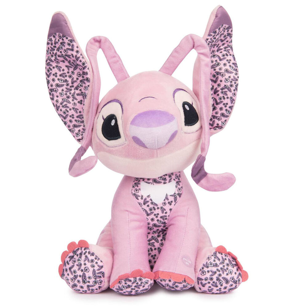 Disney Stitch Angel soft plush toy  100th Anniversary Λούτρινο Με 'Ηχο Stitch 30CM