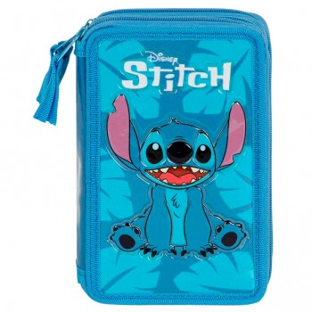 Disney Stitch Sit Κασετίνα Γεμάτη με 3 Θήκες