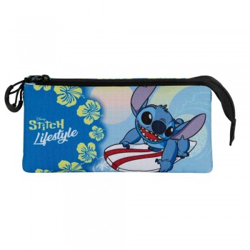 Disney Stitch Lifestyle Διπλή Κασετίνα 