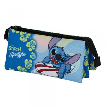 Disney Stitch Lifestyle Διπλή Κασετίνα 