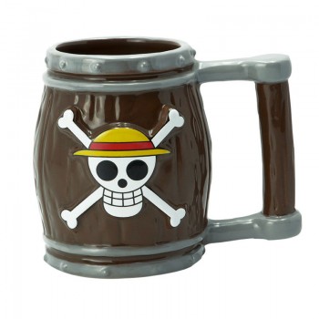 One Piece - 3D Κούπα Skull Barrel 350ml