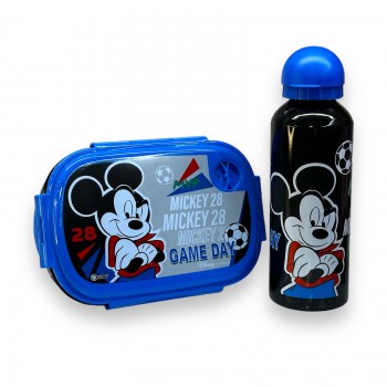 Lunch set Disney Mickey Mouse Με Φαγητοδοχείο 800 ML - Παγούρι 500 ML