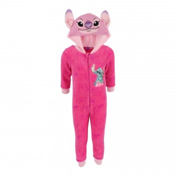 Disney Lilo & Stitch Coral-Fleece Onesie Ολόσωμη Φόρμα