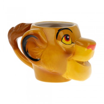 Simba Head Ceramic Dolomite 3d Mug