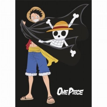 One Piece Jolly Roger Κουβέρτα Luffy 100x140 cm