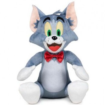 Tom & Jerry – 30Cm Tom Λούτρινο με Φιόγκο