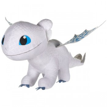 How To Train Your Dragon – 40Cm Λούτρινο Light Fury Λάμπει σ