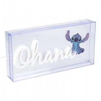 Lilo & Stitch Ohana LED Neon Light