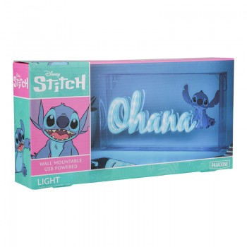 Lilo & Stitch Ohana LED Neon Light