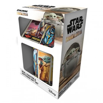 Star Wars : The Mandalorian (S2) Mug Coaster Keychain Gift S