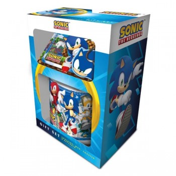 Sonic The Hedgehog (Speed Freaks) Gift Set (Mug, Coaster &am