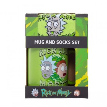 Rick And Morty (Portal) Mug & Sock Set