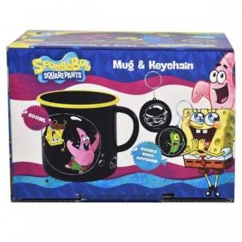 Gift Set Κούπα & Μπρελόκ Spongebob Squarepants 