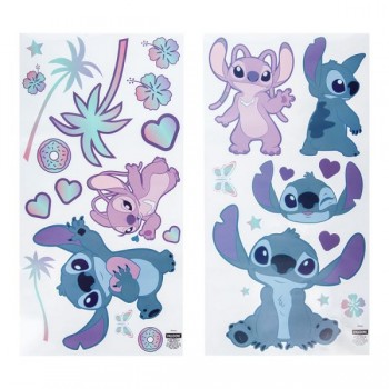 Stitch and Angel Wall Stickers