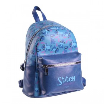 Lilo & Stitch Casual Fashion Backpack Απο Συνθετικό Δέρμ